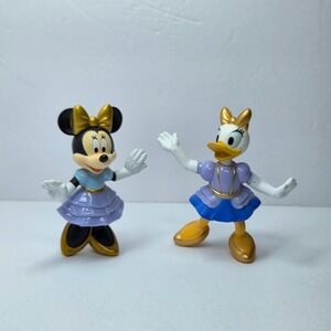 Disney Minnie Mouse Daisy Duck 2021 McDonalds Happy Meal Toy Figures Set of 2